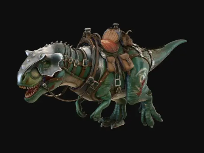 3D model for Armored Rex Adventure