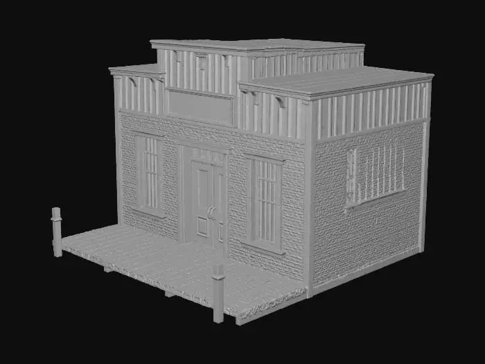 3D model for Deserted Frontier Bank