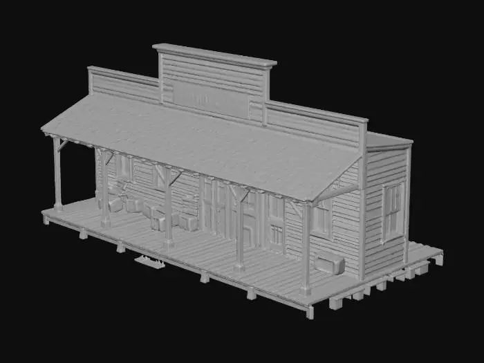 3D model for Desert Rail Stop