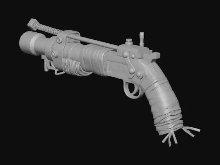 3D model for Improvised Artillery in Ruins