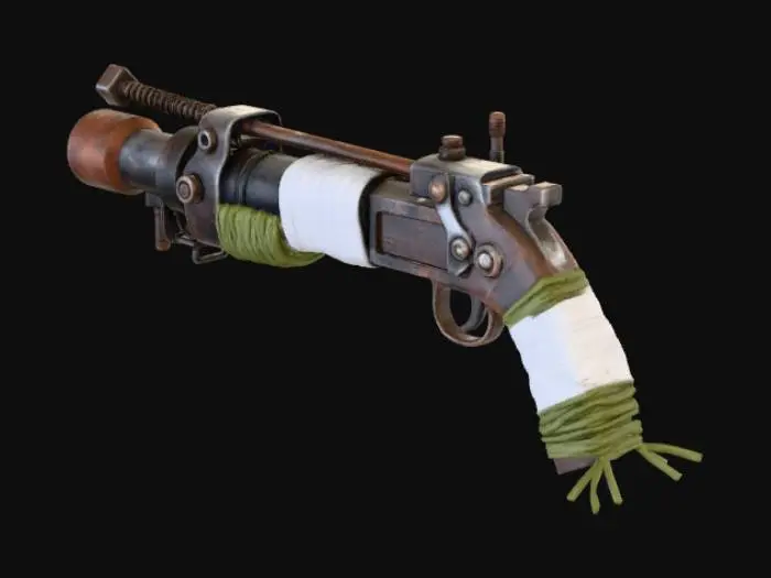 3D model for Improvised Artillery in Ruins