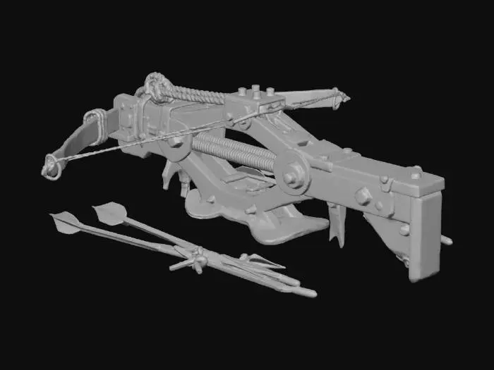 3D model for Rustic Ballista in Sunlight