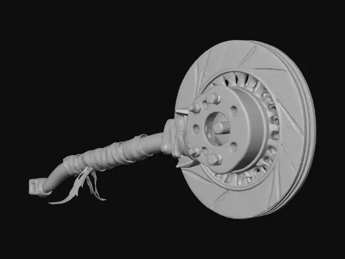 3D model for Roadside Relic