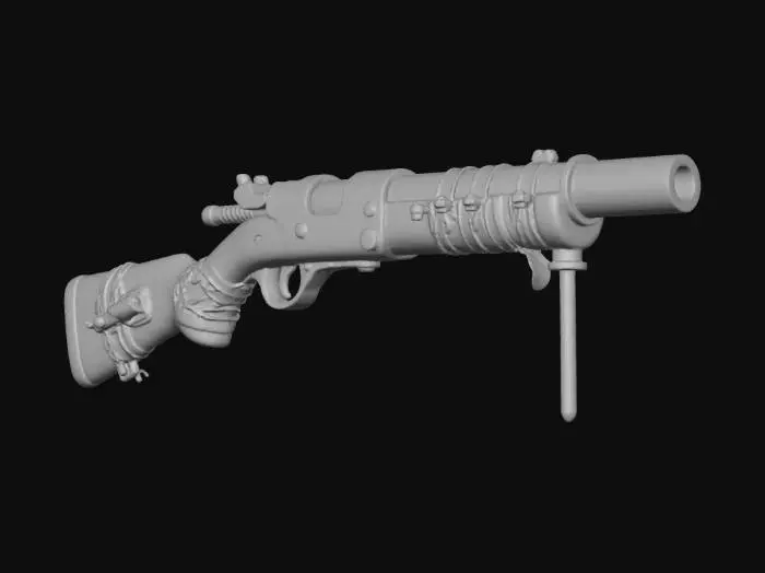 3D model for Steampunk Artisan Rifle