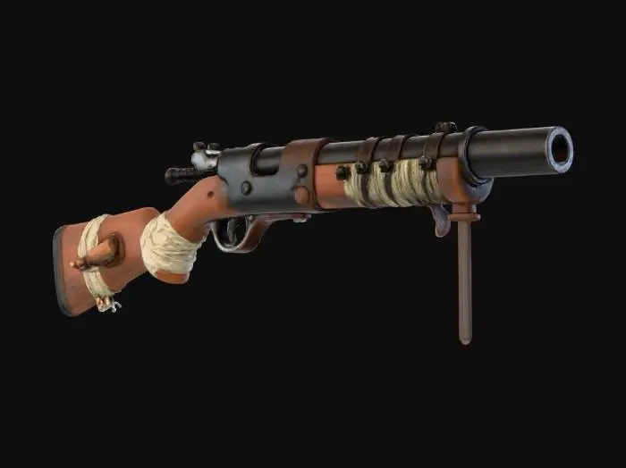 3D model for Steampunk Artisan Rifle