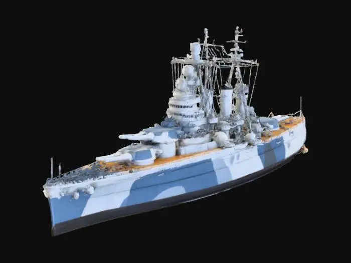 3D model for Battleship Majesty