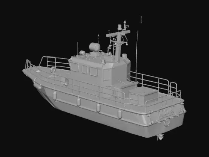 3D model for Patrol Vessel