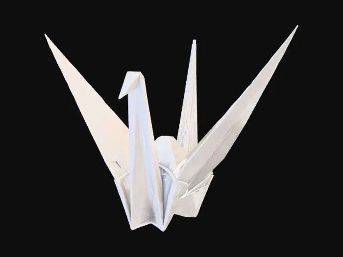 3D model for Origami Crane