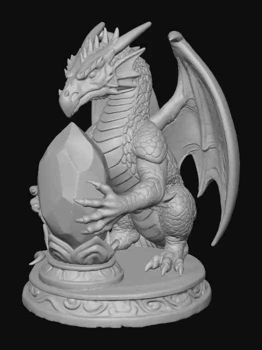 3D model for Dragon's Guardian