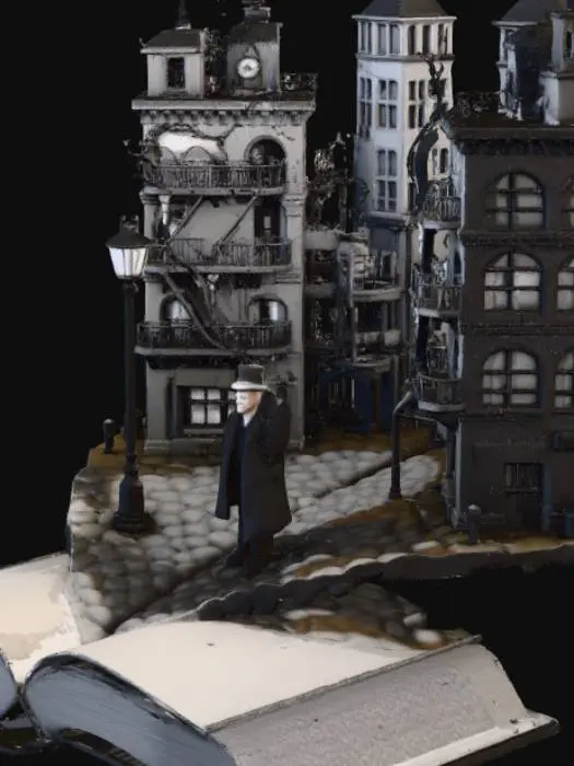 3D model for Mystery Unfolds