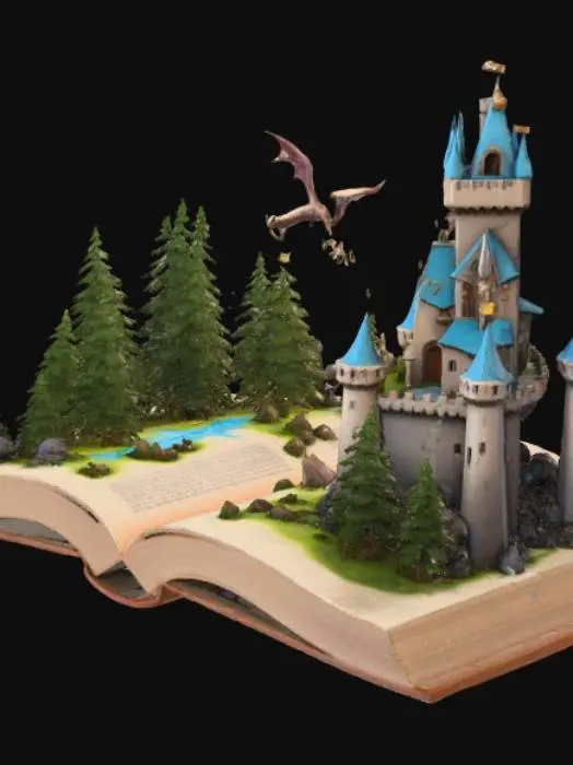3D model for Enchanted Tales Unfold