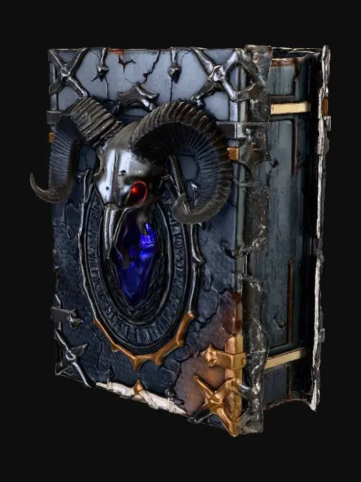 3D model for Forbidden Grimoire