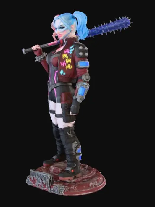 3D model for Neon Anarchy