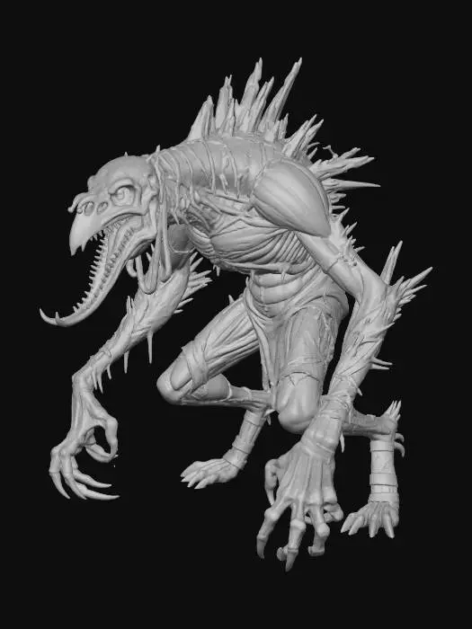 3D model for #Thanksgiving#,Scarecrow Fiend