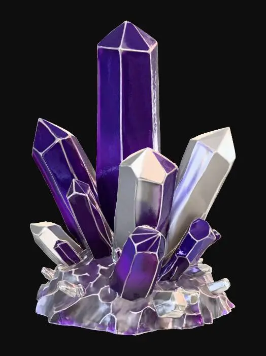 3D model for Amethyst Spire