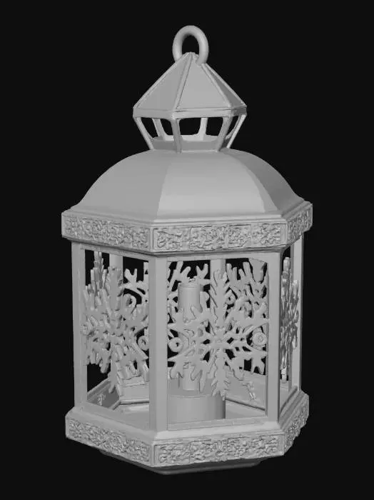 3D model for Winter Glow Lantern