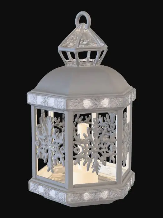 3D model for Winter Glow Lantern