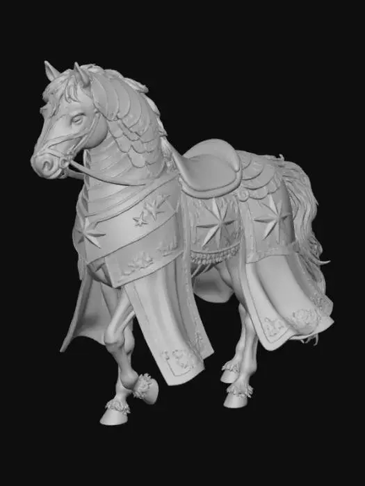 3D model for Moonlit Guardian