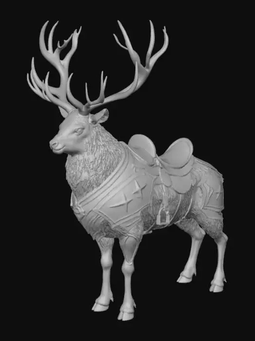 3D model for Aurora Stag