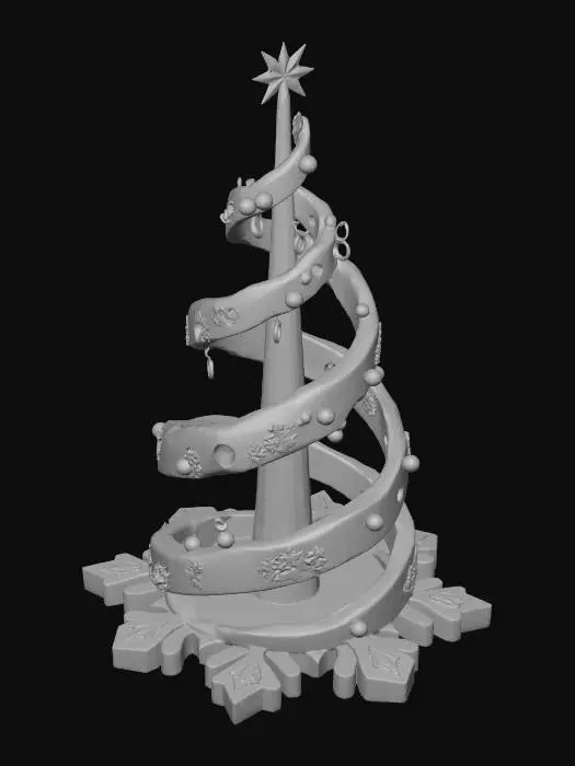 3D model for Winter Spiral Tree