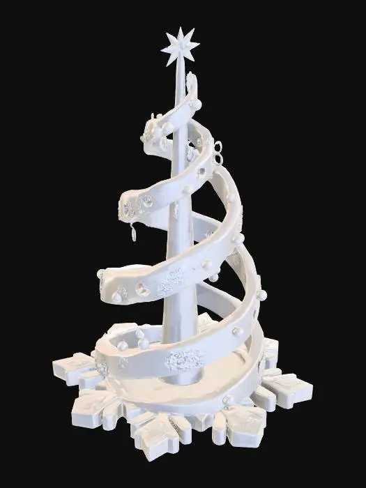 3D model for Winter Spiral Tree