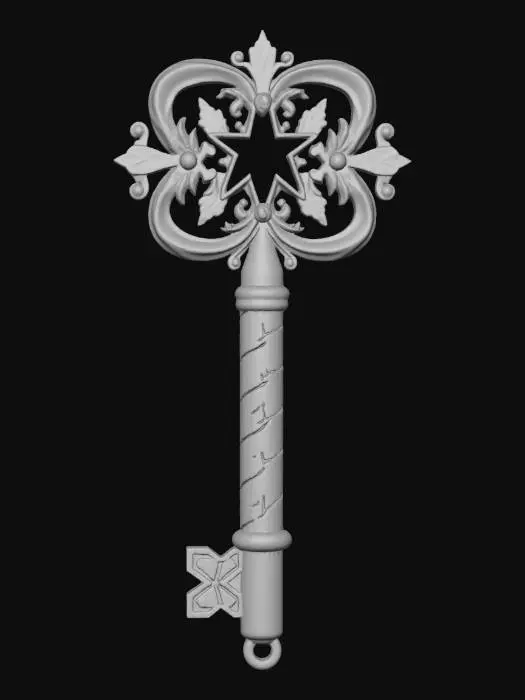 3D model for Enchanted Holiday Key