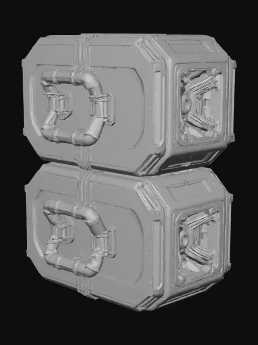 3D model for Futuristic Energy Core