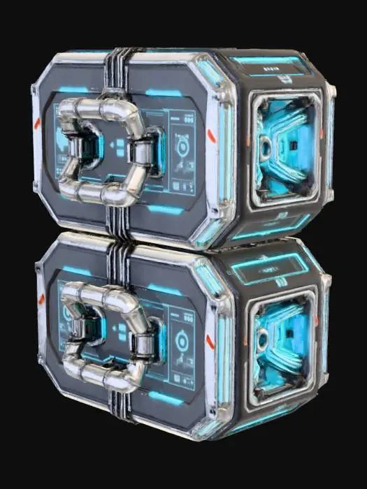 3D model for Futuristic Energy Core