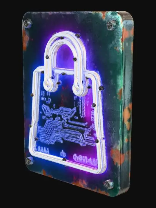 3D model for Neon Circuit Shopper