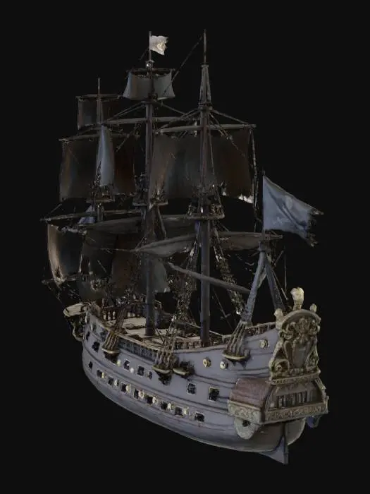 3D model for Pirate's Voyage