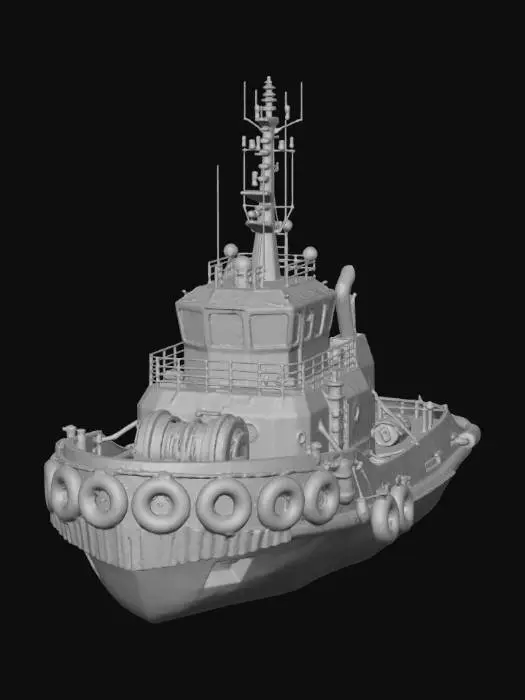 3D model for Tugboat Serenity