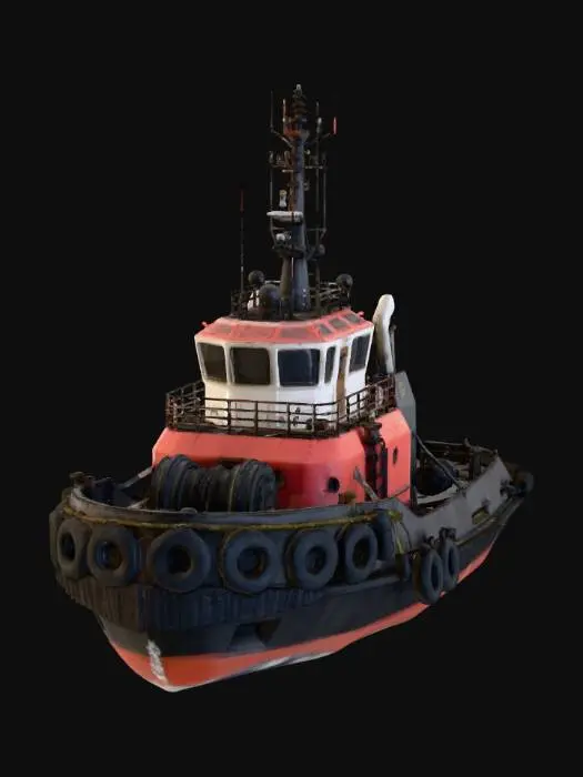 3D model for Tugboat Serenity