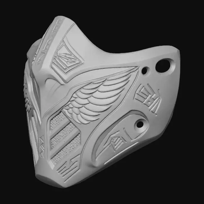 3D model for Winged Aegis Mask