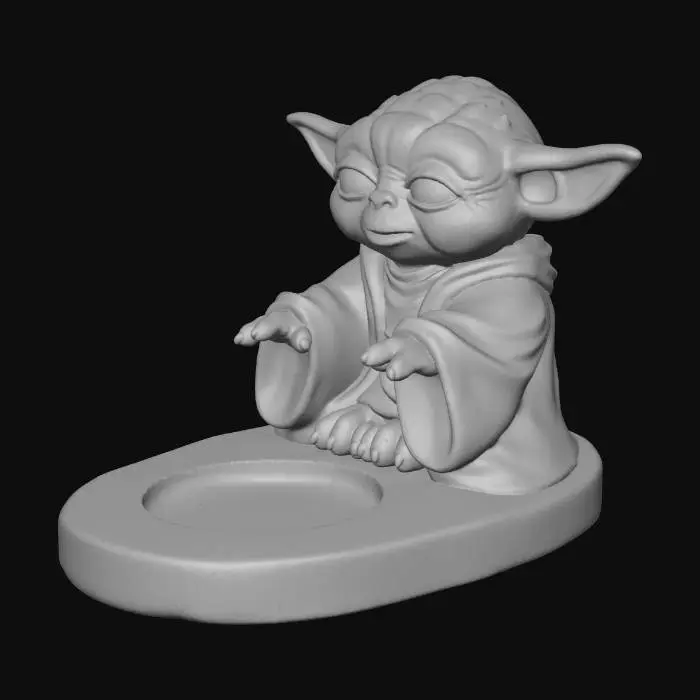 3D model for Meditative Alien Statue
