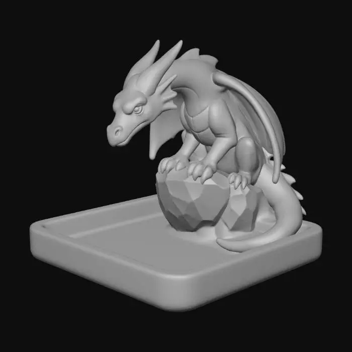 3D model for Dragon's Perch