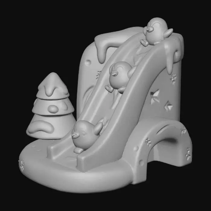 3D model for Penguin Slide Adventure