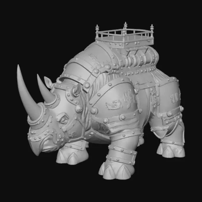 3D model for Steam-Powered Rhino