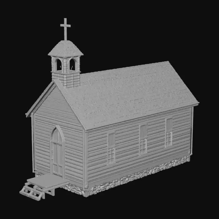 3D model for Deserted Chapel