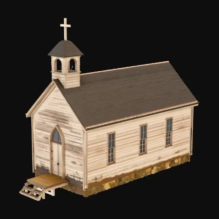 3D model for Deserted Chapel