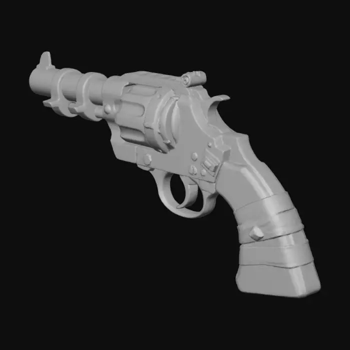 3D model for Rustic Revolver