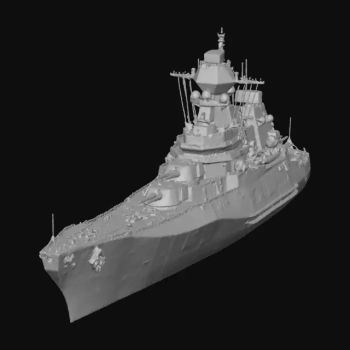 3D model for Battleship on the Horizon