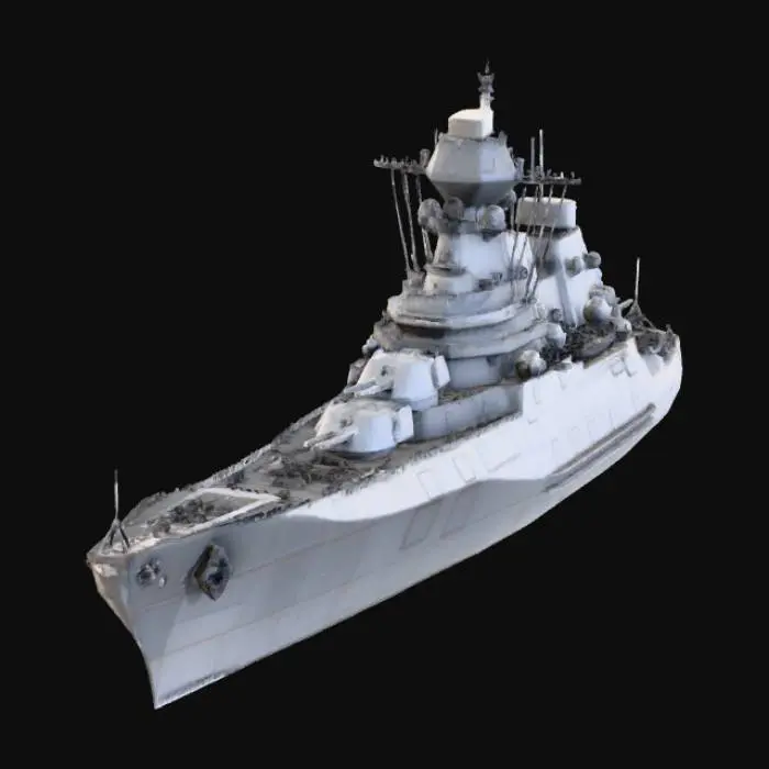 3D model for Battleship on the Horizon