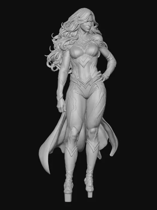 3D model for Heroic Dawn