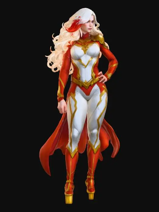 3D model for Heroic Dawn