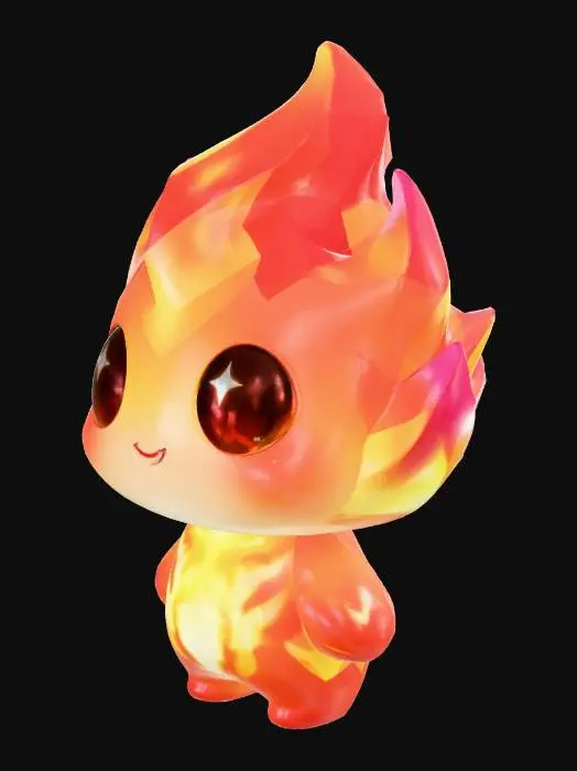 3D model for Flame Buddy