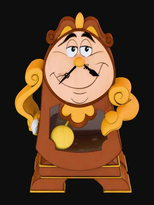 3D model for Clock Character