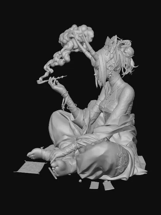 3D model for Enigmatic Oni