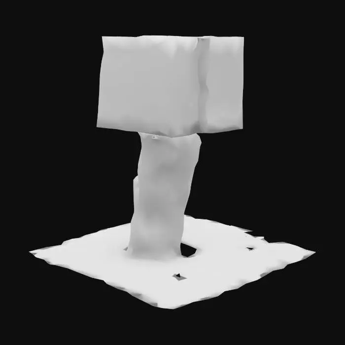 3D model for Rustic Driftwood Lamp