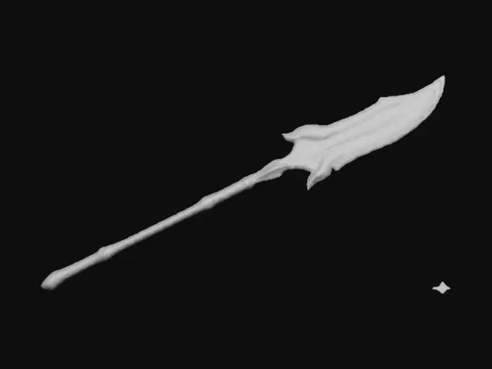 3D model for Celestial Halberd
