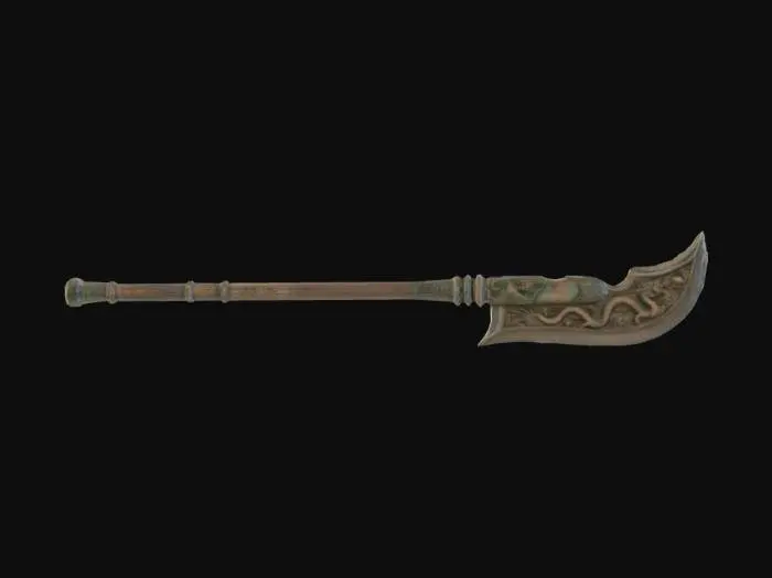 3D model for Dragon Crescent Blade
